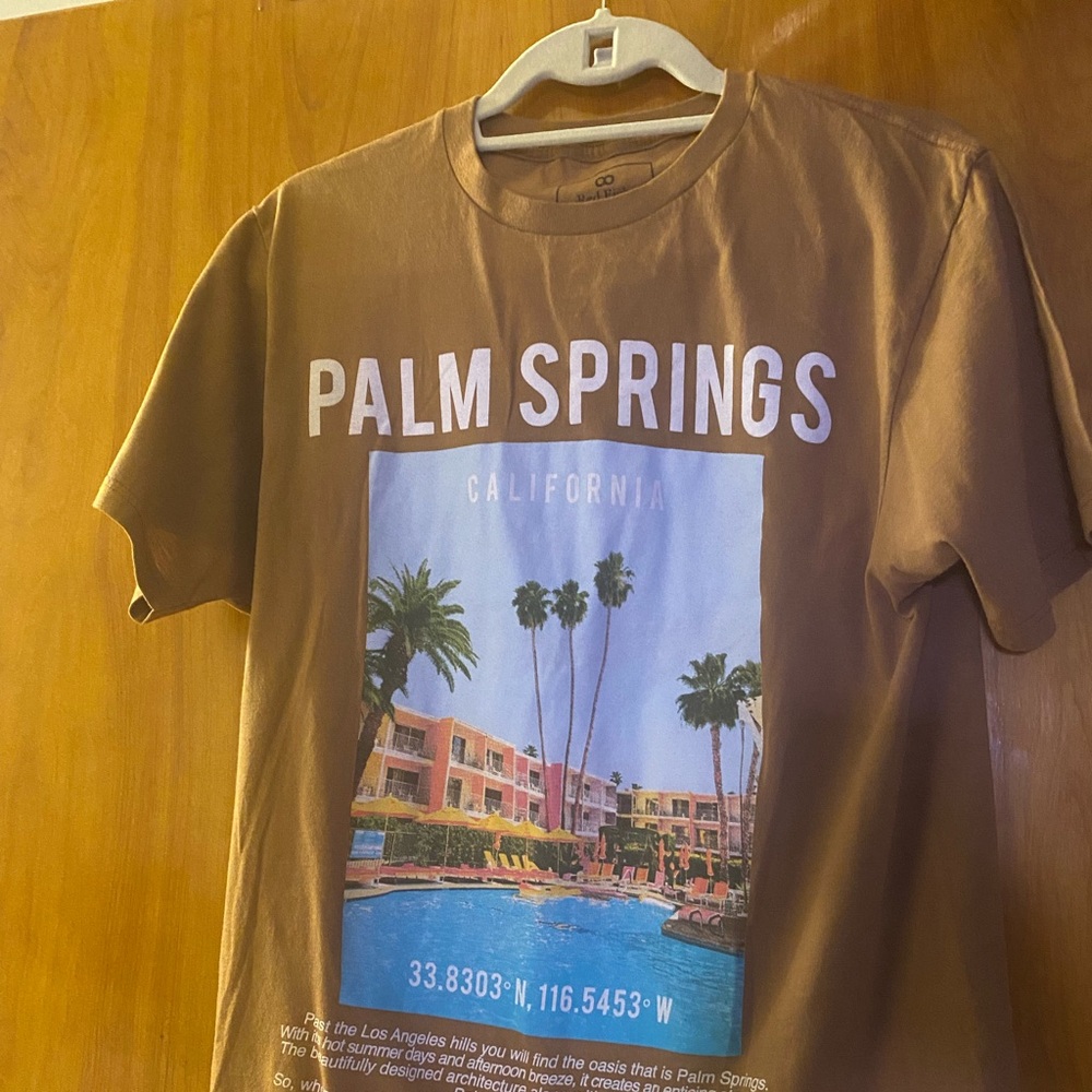 Cotton Palm Springs Graphic T-Shirt